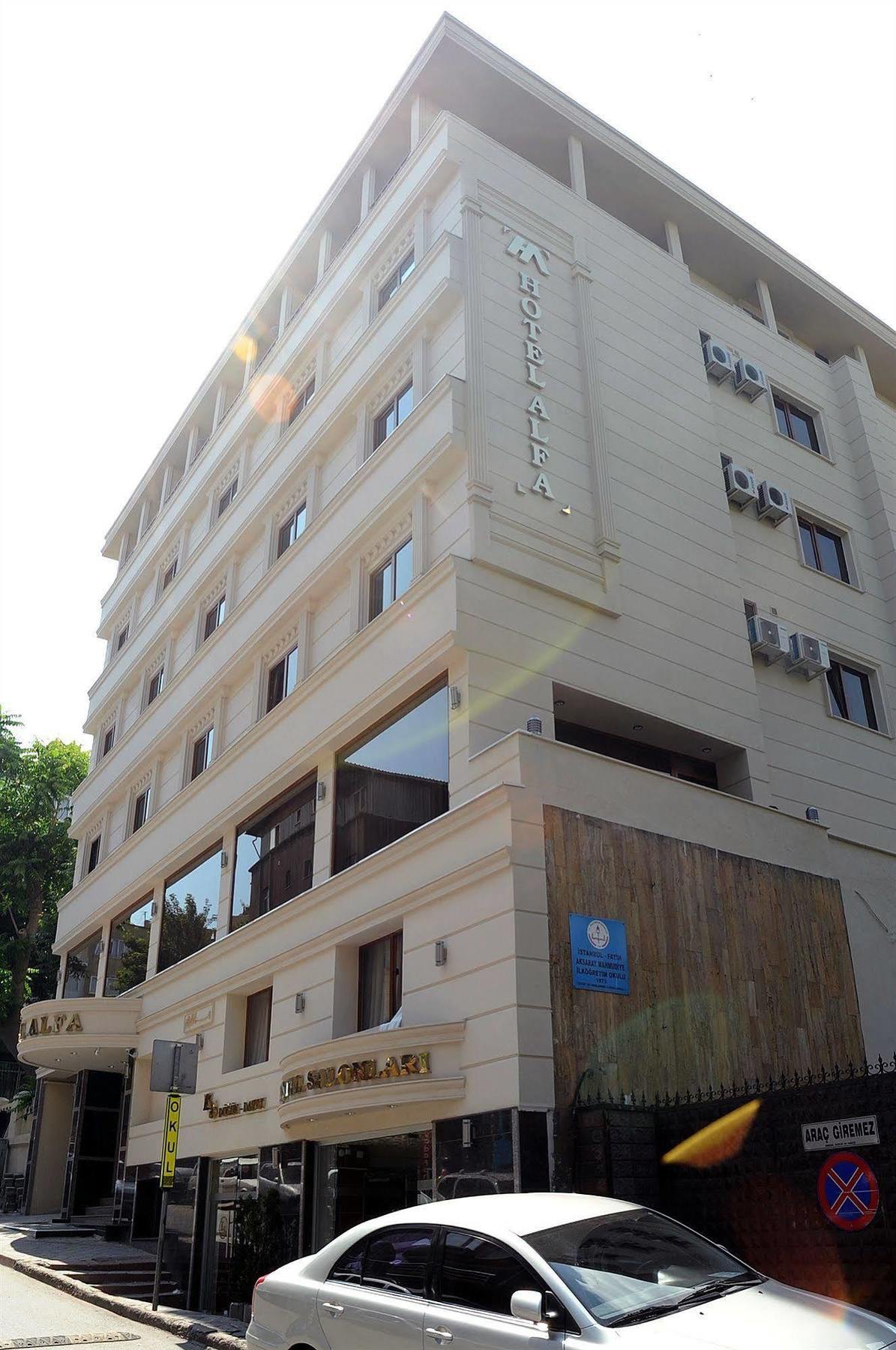 Alfa Hotel Istanbul Bagian luar foto